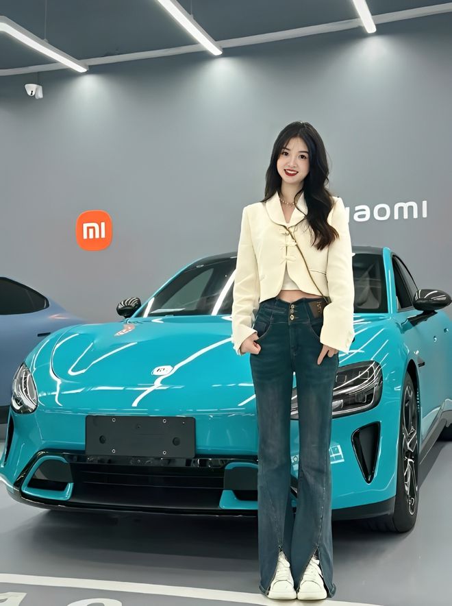 质量都这么高的吗？仙女也就长这样吧mg不朽情缘小米SU7的美女车主(图2)