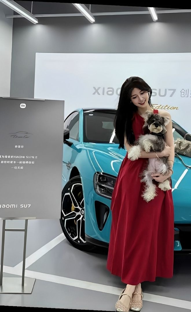 质量都这么高的吗？仙女也就长这样吧mg不朽情缘小米SU7的美女车主(图8)